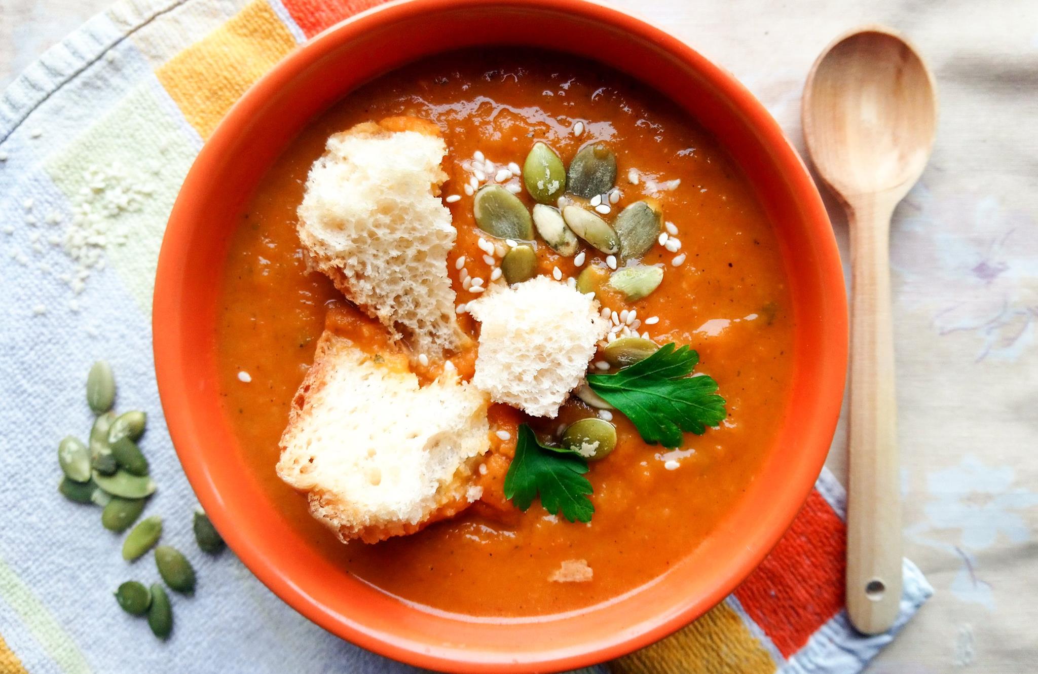 Гарбузовий крем-суп без вершків: рецепт