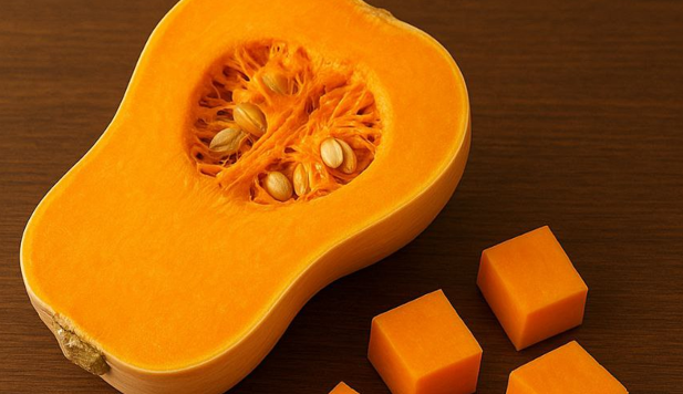 підготовка гарбуза на пиріг